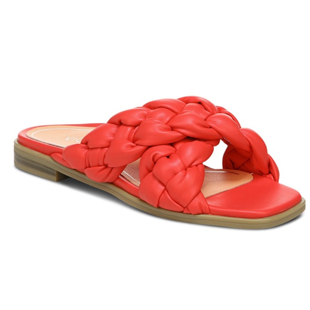 VIONIC KALINA SLIDE SANDAL POPY - Picture 1 of 12